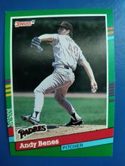 Andy Benes #627 Baseball Cards 1991 Donruss Prices