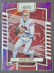 Brock Purdy [Purple Rain] #18 Football Cards 2023 Panini Absolute Prices