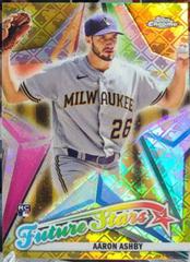 Aaron Ashby [Gold] #FS-9 Baseball Cards 2022 Topps Chrome Logofractor Future Stars Prices