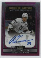 Alex Turcotte [Matte Pink] Hockey Cards 2021 O-Pee-Chee Rookie Autographs Prices
