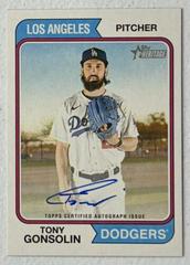 Tony Gonsolin #ROA-TG Baseball Cards 2023 Topps Heritage Real One Autographs High Number Prices