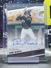 Danny Mendick [Red] #PR-DM Baseball Cards 2021 Panini Chronicles Prestige Autographs Prices