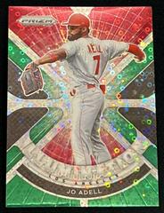 Jo Adell [Green Donut Circles Prizm] Baseball Cards 2021 Panini Prizm Illumination Prices
