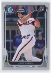 Jose Abreu [Rookie Gray Uniform] #5 Baseball Cards 2014 Bowman Chrome Prices