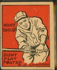 Woody English #18 Baseball Cards 1935 Schutter Johnson Prices