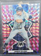 Jarred Kelenic [Pink Swirl] #1 Baseball Cards 2022 Panini Mosaic Prices