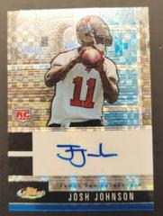 Josh Johnson [Autograph Blue Xfractor] #107 Football Cards 2008 Topps Finest Prices