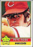 Pete Rose Baseball Cards 1976 Topps Prices