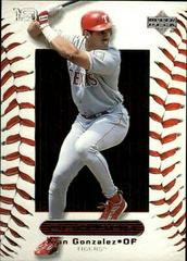 Juan Gonzalez #53 Baseball Cards 2000 Upper Deck Ovation Prices
