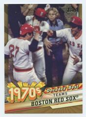 BOSTON RED SOX #DB-25 Baseball Cards 2020 Topps Update Decades' Best Prices