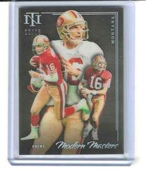 Joe Montana [Holo Silver] #4 Football Cards 2022 Panini National Treasures Modern Masters Prices