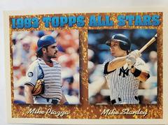 1993 Topps All Stars [Mike Piazza - Mike Stanley] Baseball Cards 1993 Topps Prices