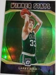 Larry Bird [Lime Green] #19 Basketball Cards 2020 Panini Donruss Optic Winner Stays Prices