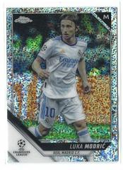Luka Modric [Speckle Refractor] Soccer Cards 2021 Topps Chrome UEFA Champions League Prices
