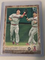 Mike Trout [Throwback] #300 Baseball Cards 2015 Topps Prices