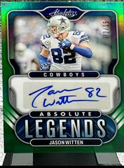 Jason Witten [Green] #AL-JW Football Cards 2022 Panini Absolute Legends Signatures Prices