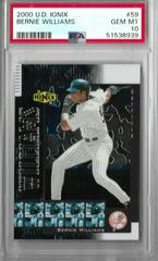 Bernie Williams #59 Baseball Cards 2000 Upper Deck Ionix Prices