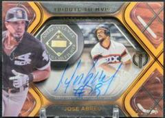 Jose Abreu Baseball Cards 2022 Topps Tribute to MVPs Autographs Prices