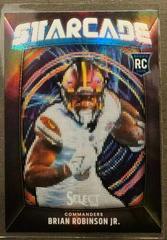 Brian Robinson Jr. #STAR-25 Football Cards 2022 Panini Select Starcade Prices