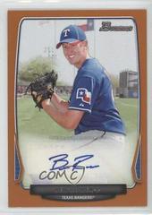 Ben Rowen [Orange] Baseball Cards 2013 Bowman Prospect Retail Autograph Prices