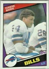 Eugene Marve #28 Football Cards 1984 Topps Prices