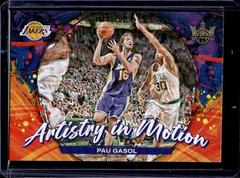 Pau Gasol #6 Basketball Cards 2023 Panini Court Kings Artistry in Motion Prices