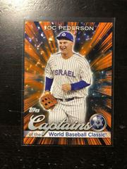Joc Pederson [Orange Cracked Ice] #CC-10 Baseball Cards 2023 Topps World Captains of the Classic Prices