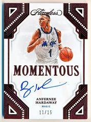 Anfernee Hardaway [Ruby] #34 Basketball Cards 2022 Panini Flawless Momentous Autograph Prices