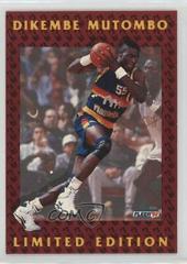 Dikembe Mutombo #5 Basketball Cards 1991 Fleer Dikembe Mutombo Prices