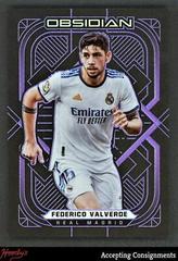 Federico Valverde [Electric Etch Purple] #8 Soccer Cards 2021 Panini Obsidian Prices