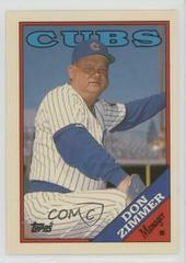 Don Zimmer Baseball Cards 1988 Topps Traded Tiffany Prices