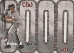Cal Ripken Jr. Baseball Cards 2000 Fleer 3000 Club Prices
