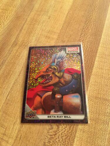 Beta Ray Bill [Purple Pixels] #1 Marvel 2023 Upper Deck Platinum