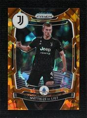 Matthijs de Ligt [Orange Ice] Soccer Cards 2021 Panini Chronicles Serie A Prices