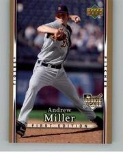 Andrew Miller #18 Baseball Cards 2007 Upper Deck First Edition Prices