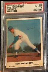 Ron Perranoski #16 Baseball Cards 1962 Bell Brand Dodgers Prices