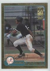 Bronson Sardinha [Gold] #T260 Baseball Cards 2001 Topps Traded Prices