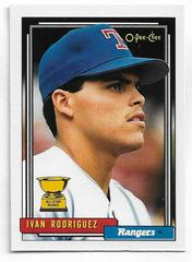 Ivan Rodriguez #78 Baseball Cards 1992 O Pee Chee Prices