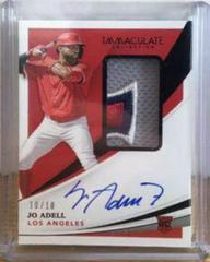 Jo Adell [Patch Autograph] Baseball Cards 2021 Panini Immaculate Collection Prices