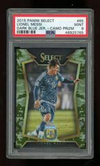 Lionel Messi [Dark Blue Jersey Blue Prizm] Soccer Cards 2015 Panini Select Prices