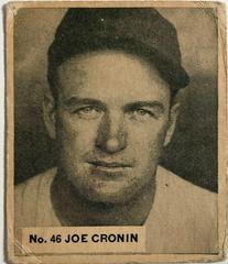 Joe Cronin #46 Baseball Cards 1936 World Wide Gum Prices