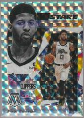 Paul George [Mosaic] Basketball Cards 2019 Panini Mosaic Stare Masters Prices