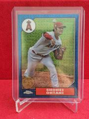 Shohei Ohtani [Blue] #T87C2-50 Baseball Cards 2022 Topps Silver Pack 1987 Chrome Series 2 Prices