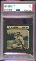 Yogi Berra Baseball Cards 1950 Drake's Prices