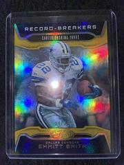 Emmitt Smith [Gold] #RB-ES Football Cards 2019 Panini Certified Record Breakers Prices