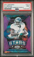 A. J. Brown [Purple] Football Cards 2021 Panini Certified Stars Prices