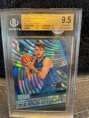 Luka Doncic [Cubic] Basketball Cards 2018 Panini Revolution Rookie Prices