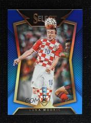 Luka Modric [Running Blue Prizm] Soccer Cards 2015 Panini Select Prices