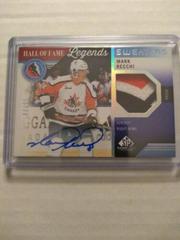 Mark Recchi [Autograph Patch] #HOF-MR Hockey Cards 2021 SP Game Used HOF Legends Sweaters Prices