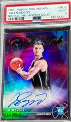 Jalen Suggs [Hyper Gold] #RI-JS Basketball Cards 2021 Panini Hoops Rookie Ink Autographs Prices